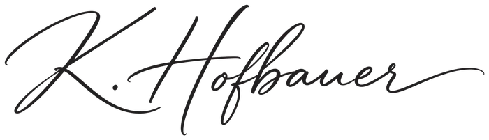 Unterschrift K. Hofbauer